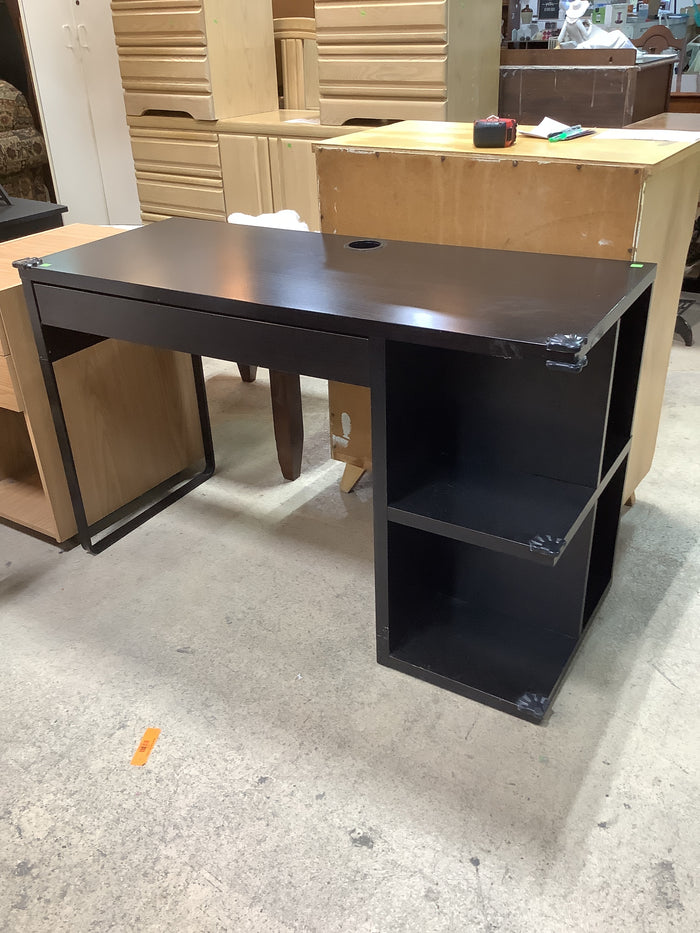 Black Wood Desk