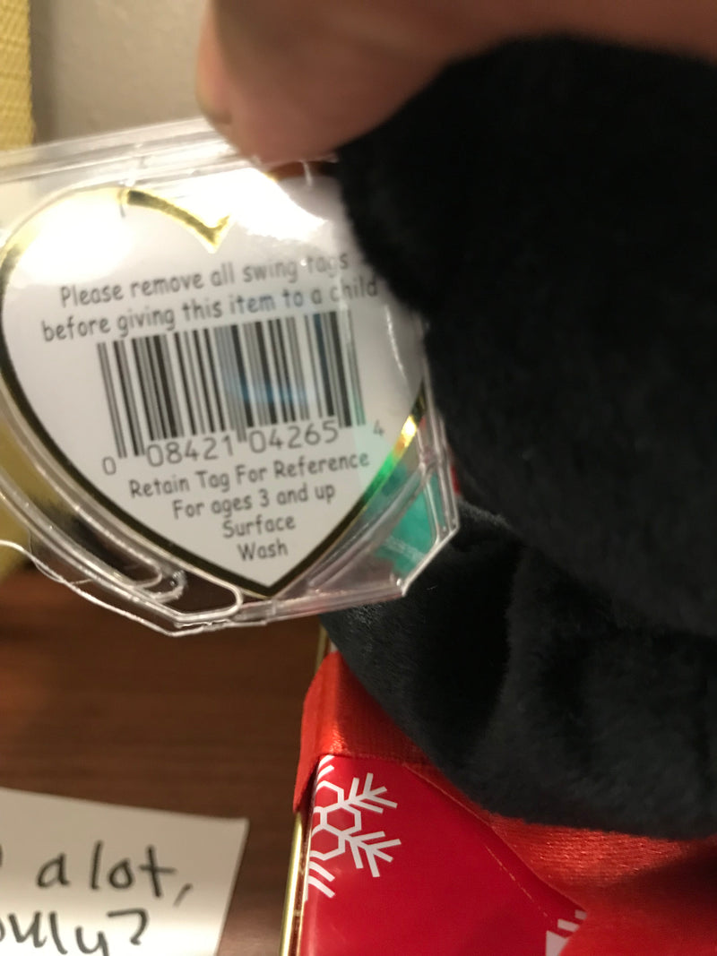 TY Beanie Baby The End Bear 1999