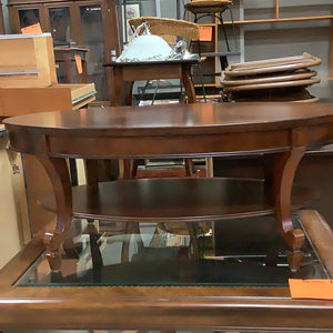 Smooth Oval Coffee Table