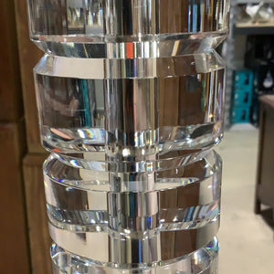 Stacked Glass Floor Lamp