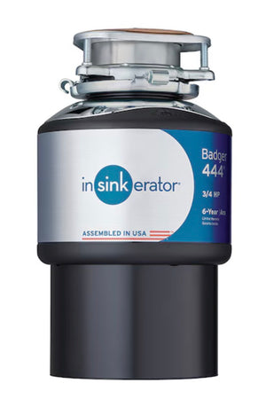 InSinkErator Badger 444 3/4-HP Continuous Feed Food Waste Disposer