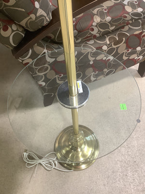 Glass Floor Lamp