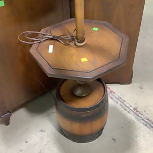 Barrel Base Lamp