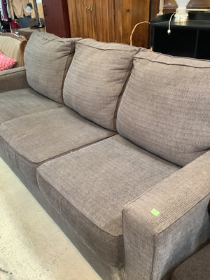 Traditional Brown Couch
