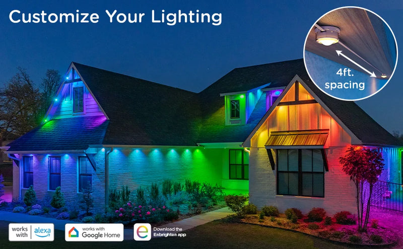 Wi-Fi Permanent Outdoor Eternity Accent Lights