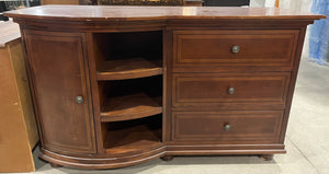 Vintage Wooden Sideboard with Storage