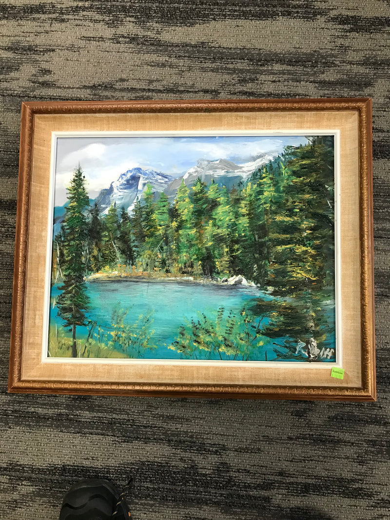 R. Wolff's Calgary Alberta Mountain Scape