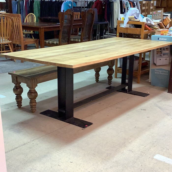 Industrial Style Dining Table