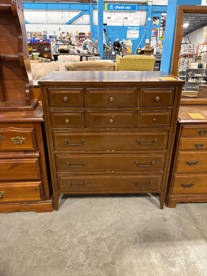 Vintage Peppler Tallboy Dresser