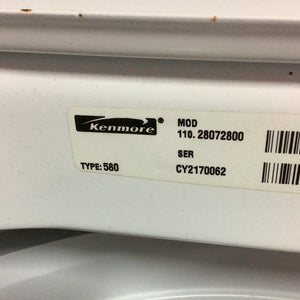 Kenmore Oasis Washer and Dryer