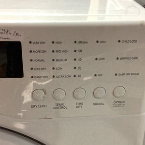 White LG Washer & Dryer