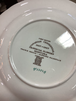 Canadian Centennial Plates