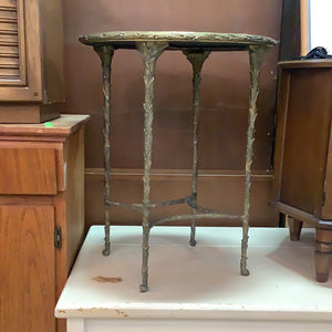 Mirror Top Side Table