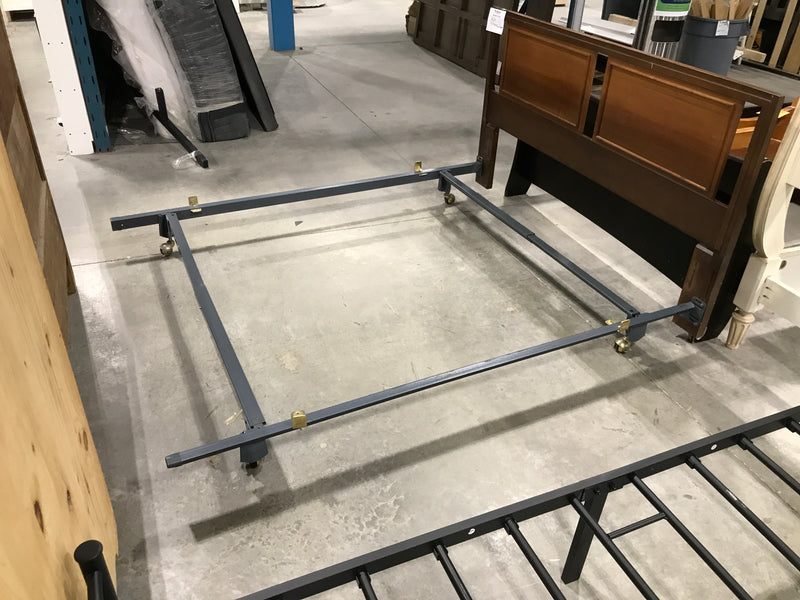 MCM Headboard with Metal Frame