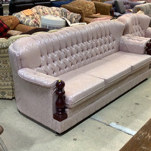 Silvery Pink Sofa