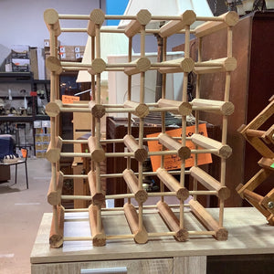 Squared Bottle Rack