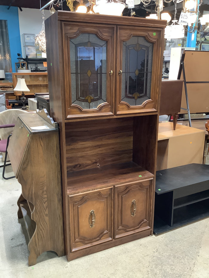 Stained Glass Display Cabinet