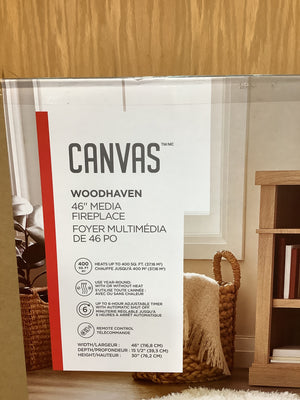 Woodhaven 46” Media Fireplace