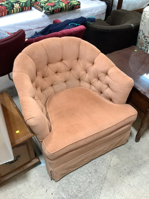 Soft Orange Tub Chair