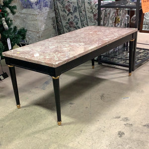 Pink Marble Coffee Table