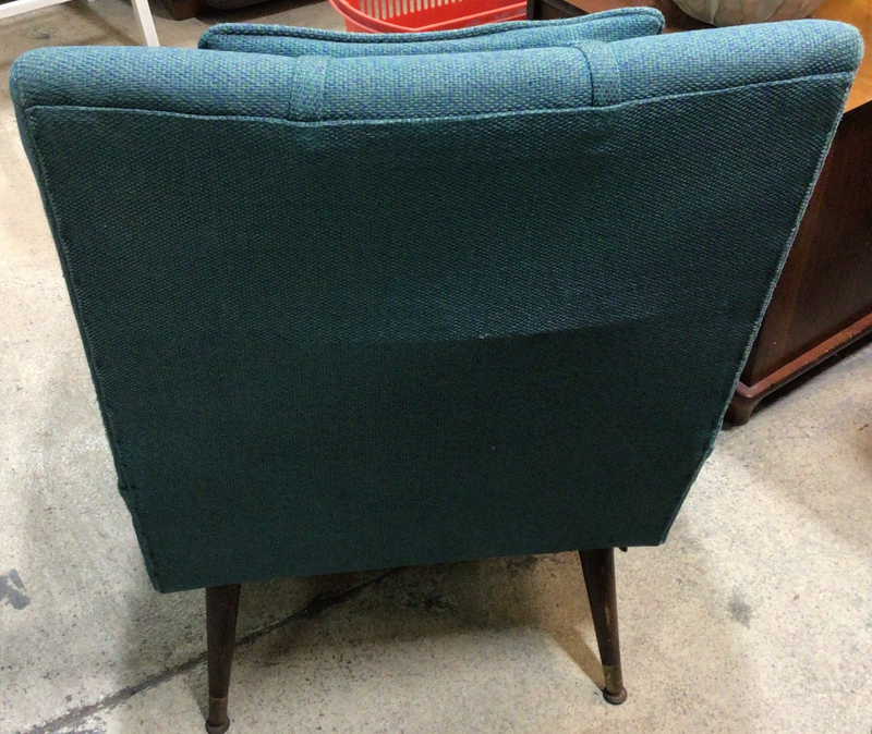 Teal Retro Lounge Chair