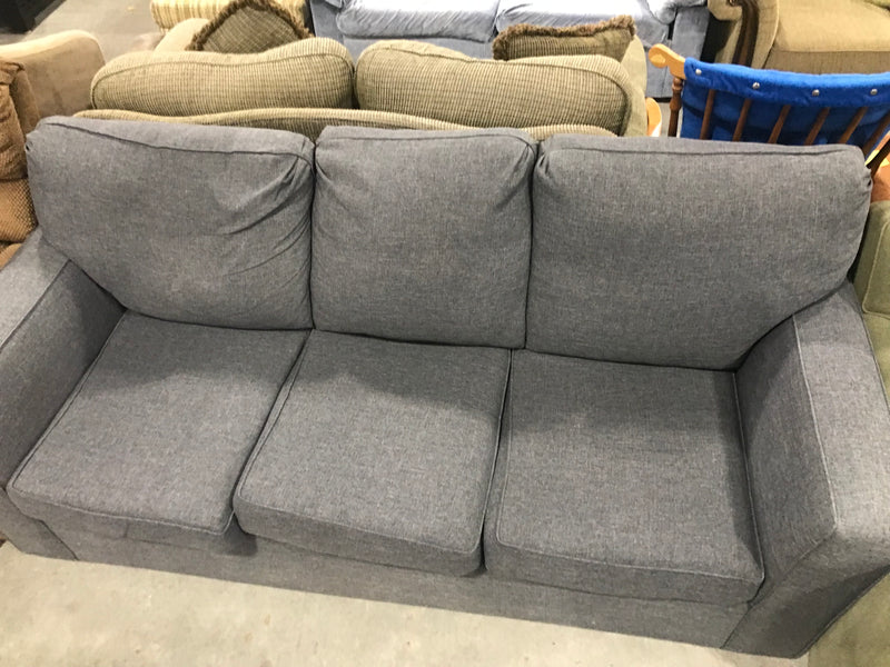 Grey Three-Seater Sofa