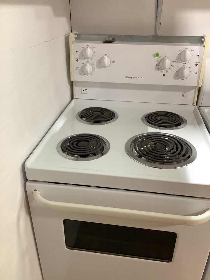 White Frigidaire Stove