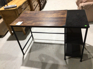 Black and Brown Desk