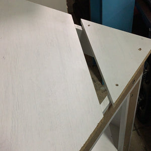 White Corner Desk