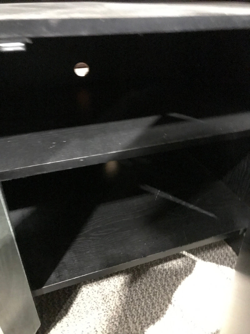 Green + Black Display Cabinet