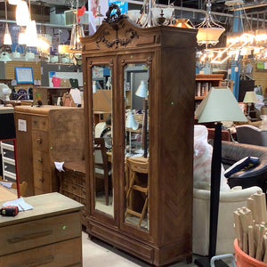 Antique Mirror Wardrobe