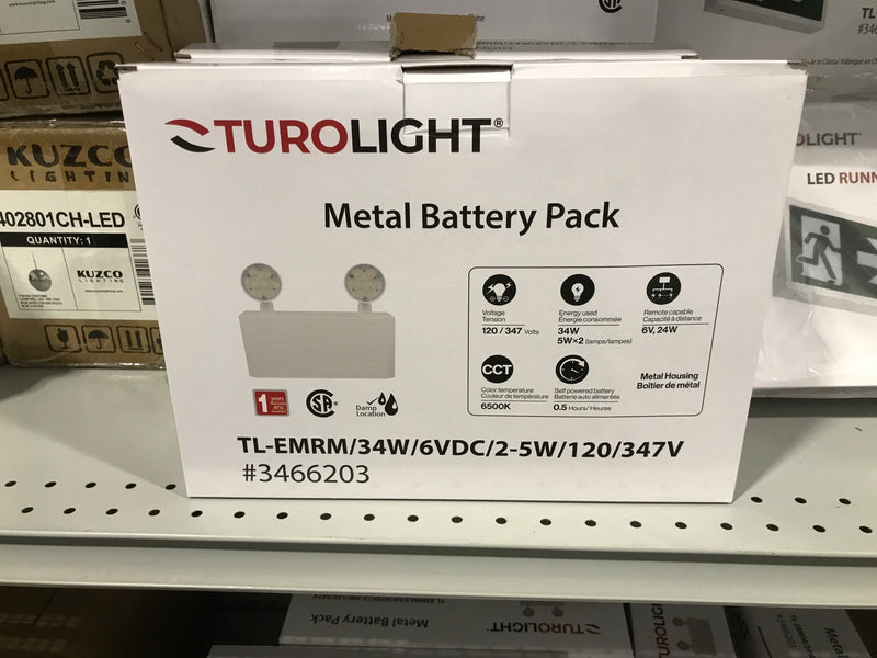 Turolight Metal Battery Pack