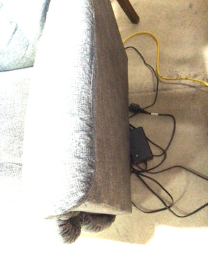 Grey Electric Recliner