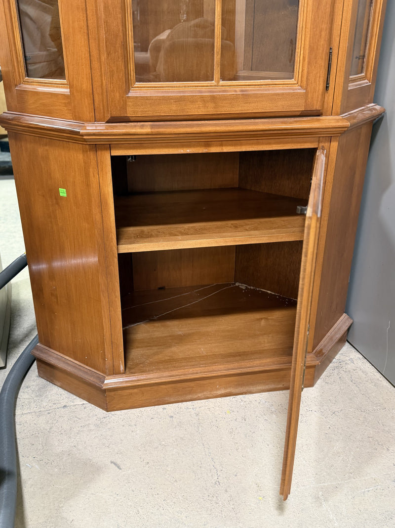 Classic Corner Display Cabinet