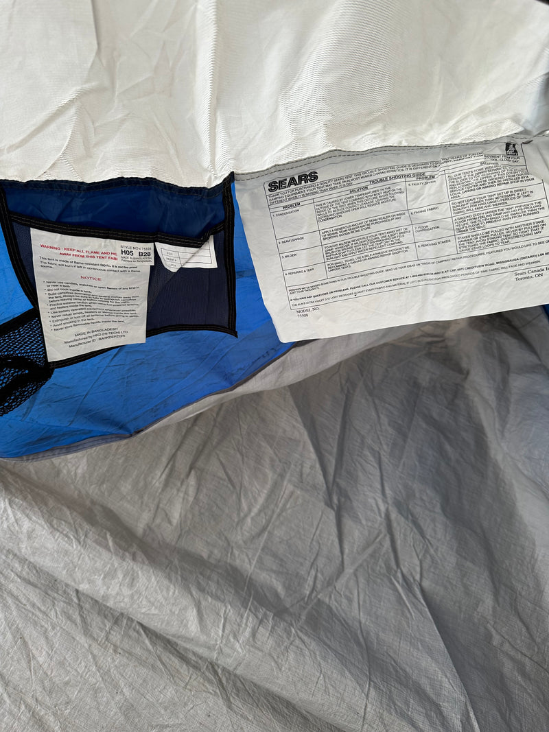 Vintage Sears 6-Person Tent
