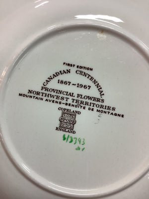 Canadian Centennial Plates