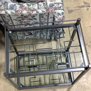 Art Deco Glass Wine Table
