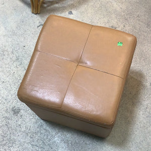 Brown Storage Ottoman
