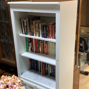 White Crystal Bookshelf