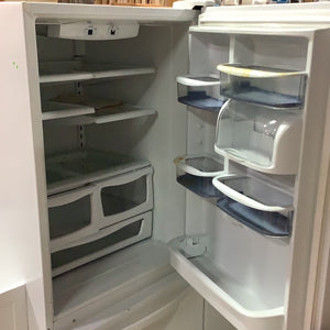 Plain White Kenmore Fridge