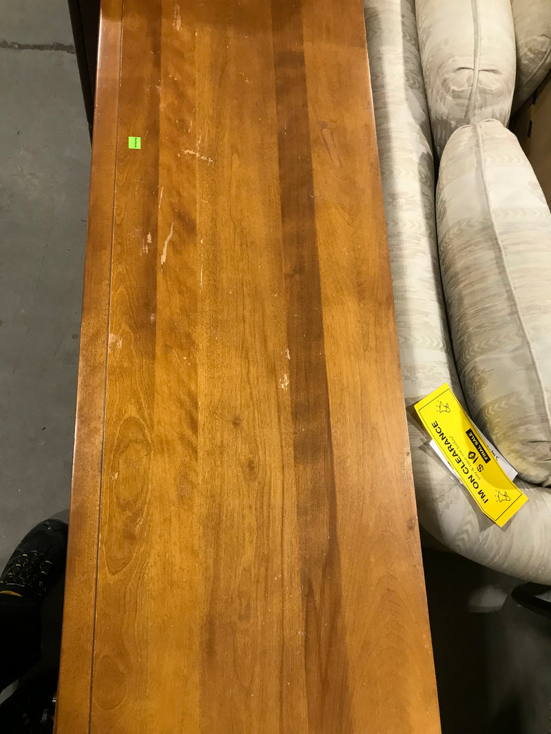 Vintage Wooden Double Dresser