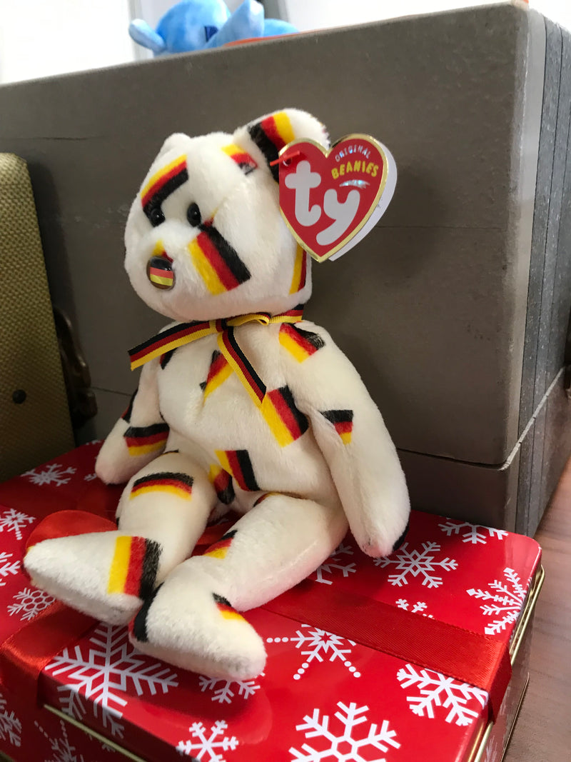 TY Beanie Baby The Deutschland Bear 1999