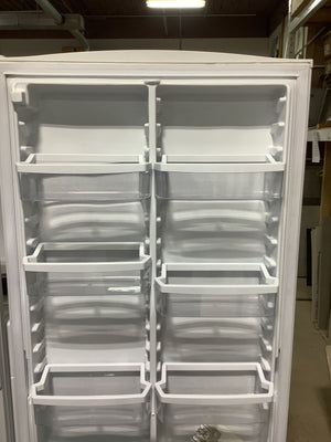 White Whirlpool Upright Freezer