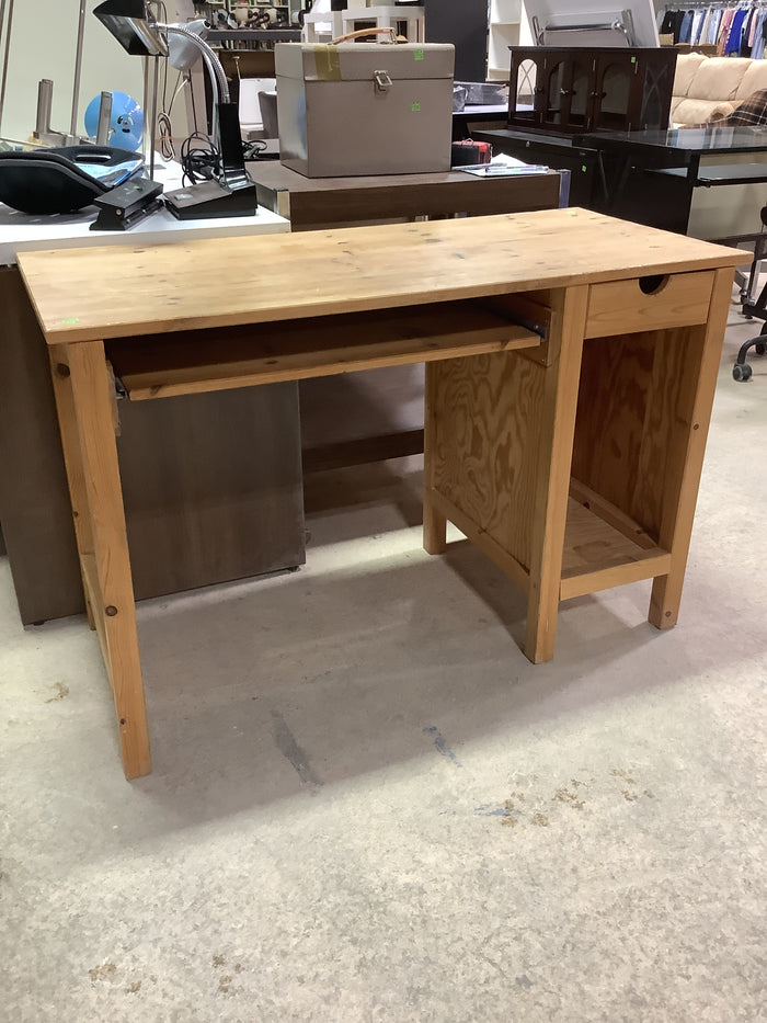 Raw Wood Desk