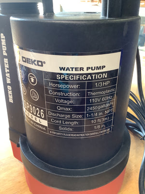 Deko Water Pump