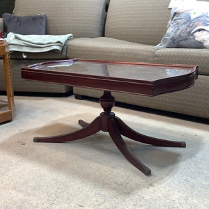 Glass Insert Coffee Table