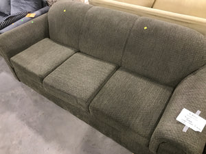 Green & Black 3 Seater Sofa