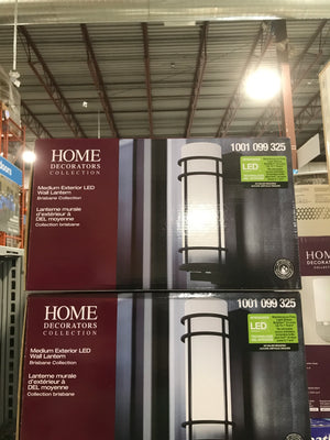 Home Decorators Collection Medium Exterior LED Lantern Brisbane Collection
