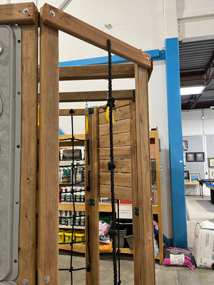 Pre-built Cliffhanger Playset
