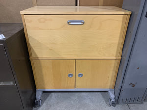 Birch Coloured Filing Cabinet